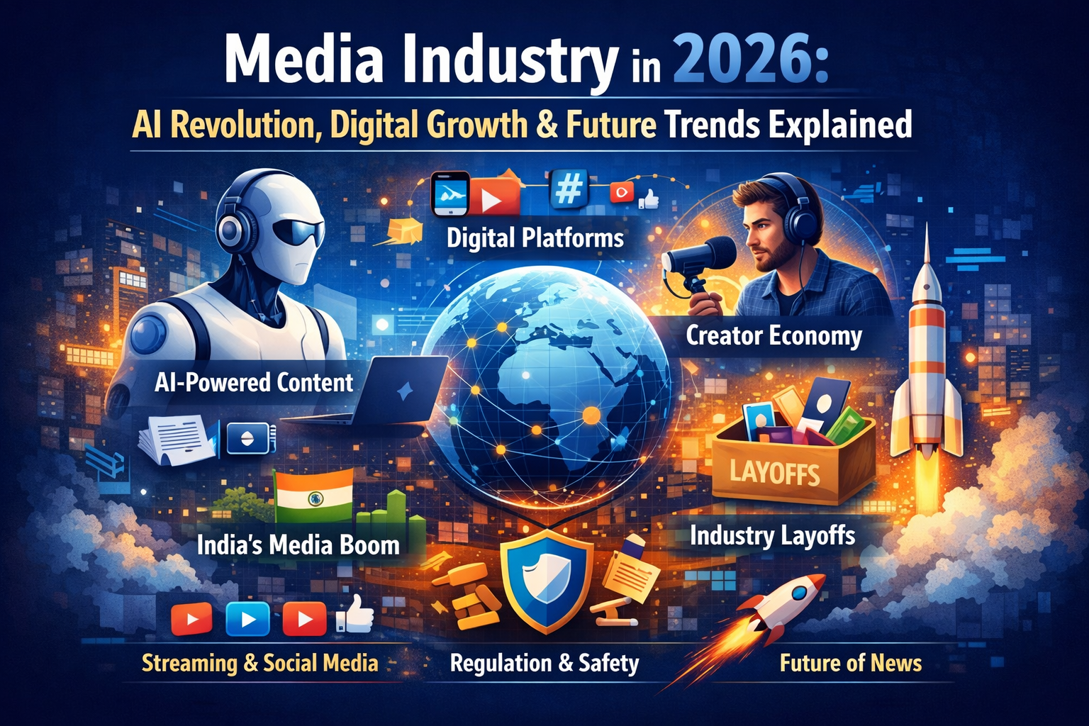 Media Industry in 2026: AI Revolution, Digital Growth &amp; Future Trends Explained